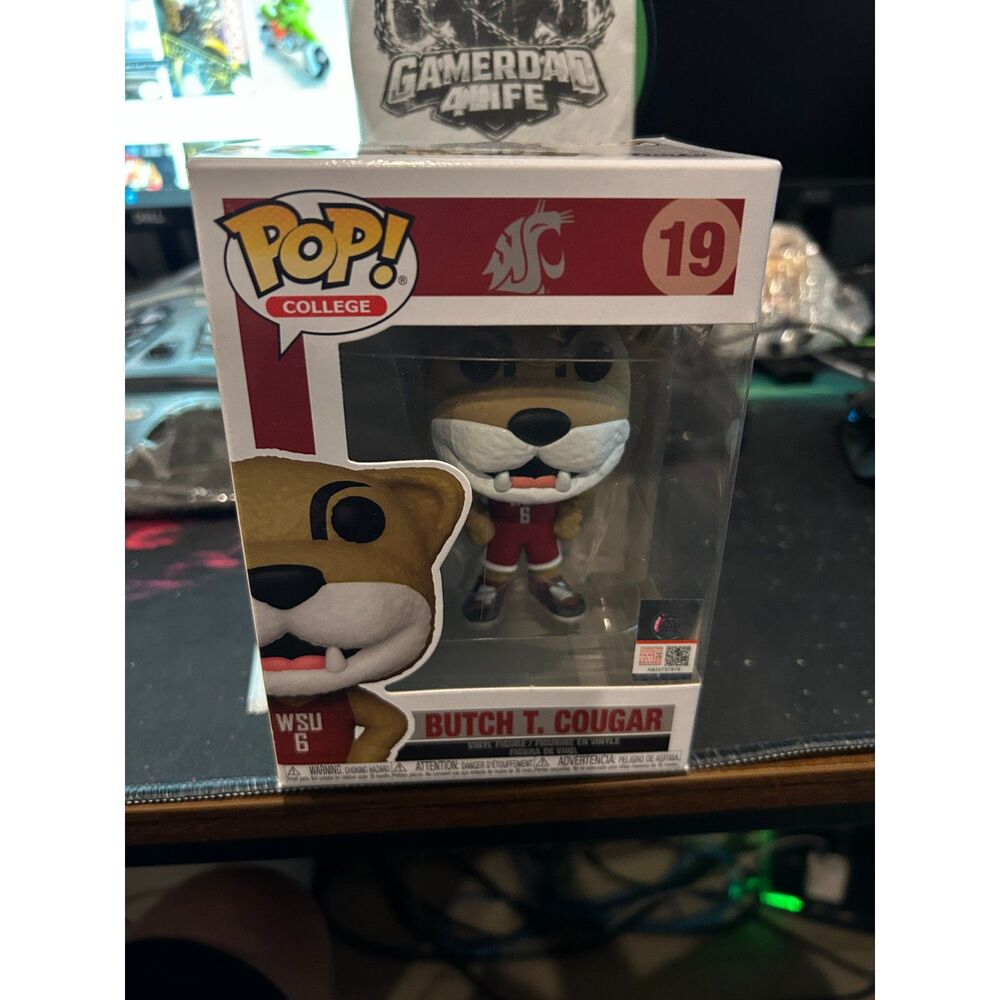 Funko Pop! College - Mascot Butch T. Cougar # 19 Wsu